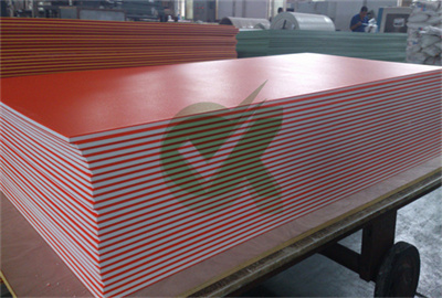 professional red on black 2 color hdpe sheets for home table